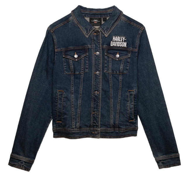 Picture of Women's Essential Freedom Eagle Denim Jacket