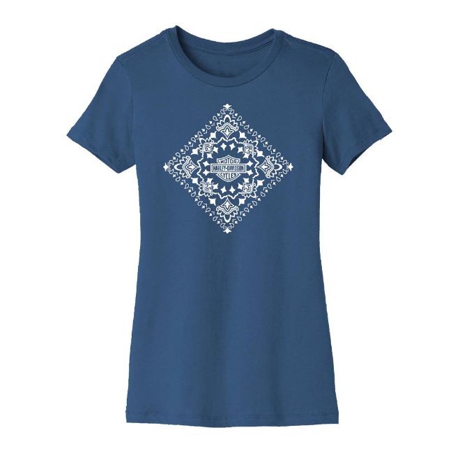 Picture of Women's Forever Bandana Print Tee