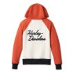 Picture of Women's Custom Colorblock Bar & Shield Pullover Hoodie