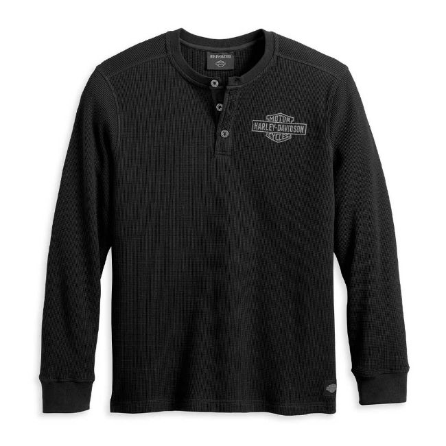 Picture of Men's Bar & Shield Thermal Henley