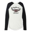 Picture of Women's Timeless Silver Wing Henley