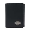 Picture of Men's Bar & Shield Leather Tri-Fold Wallet