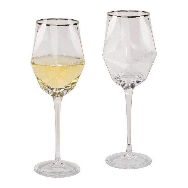 Picture of Geometric Wine Glass Set