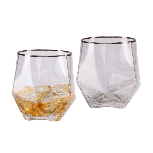 Picture of Geometric Double Old Fashion Set