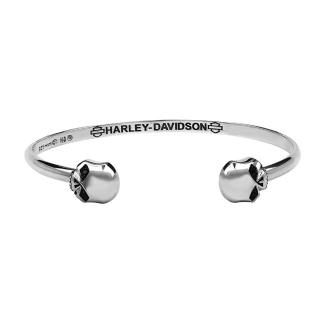 Picture of Women's Silver Double Willie G Skull Cuff 