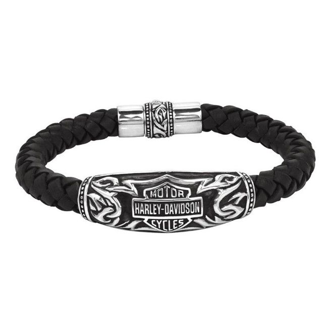 Picture of Men's Tribal B&S Leather Bracelet