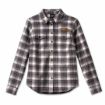 Picture of Women's 120th Anniversary Retro Flannel Shirt - YD Plaid - Blackened Pearl