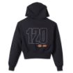 Picture of Women's 120th Anniversary Zip Front Hoodie - Black Beauty