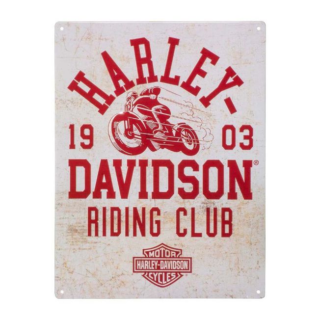 Picture of H-D Riding Club Tin Sign
