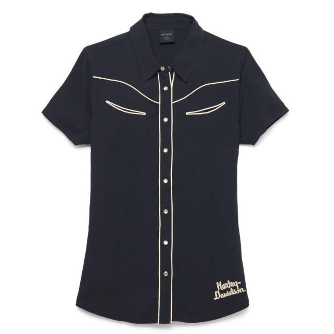 Picture of Women's Rockers Revival Contrast Piping Shirt