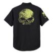 Picture of Men's Willie G Skull Short Sleeve Shirt - Black Beauty