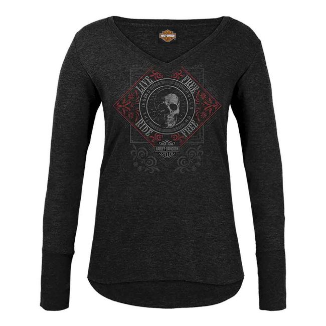 Picture of Women's Bandana Thermal Dealer Tee