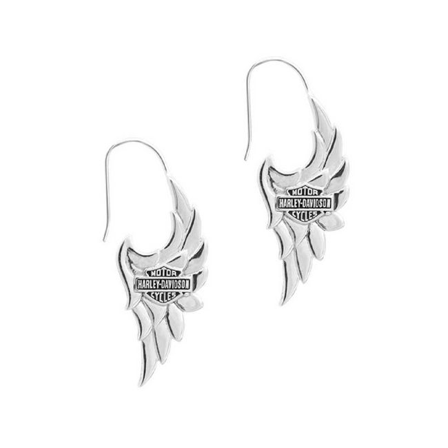Picture of Women's Classic Wing B&S Drop Dangle Earrings