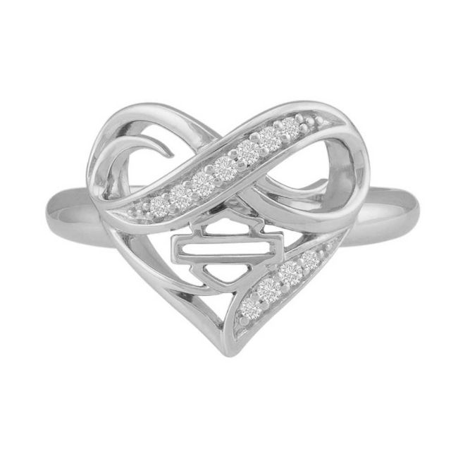 Picture of Women's Infinity Thorn Heart Ring