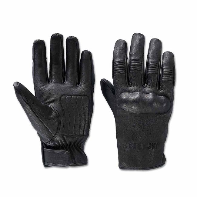 Picture of Men's Gild Waterproof Leather Gloves - Black