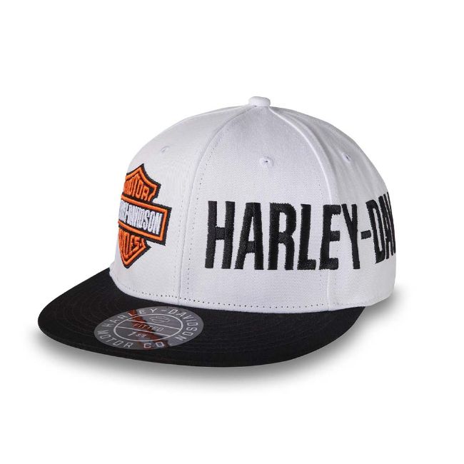 Picture of The Harley-Davidson Highside Fitted Cap - Bright White