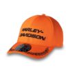Picture of The Harley-Davidson Start Your Engines Stretch-Fit Baseball Cap - Harley Orange