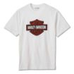 Picture of Men's Bar & Shield Tee - White